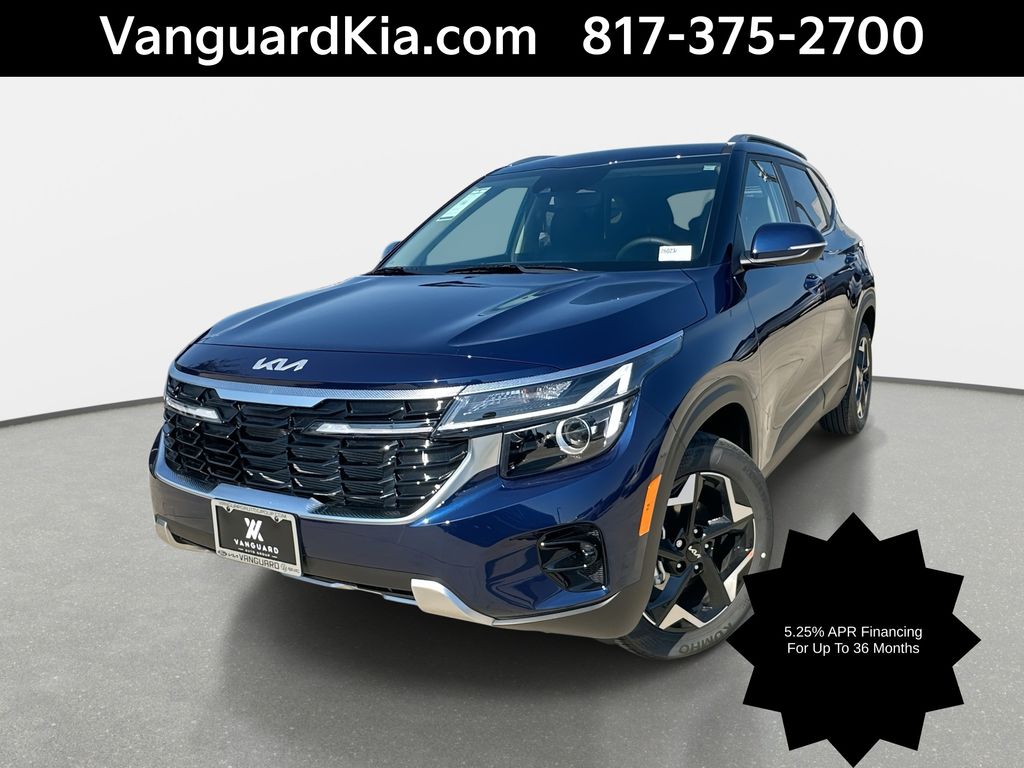 Dark Ocean Blue 2026 Kia Seltos EX FWD SUV / Crossover Front-Wheel Drive Continuously Variable Transmission