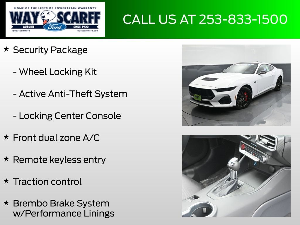 2025 Ford Mustang GT Premium Fastback