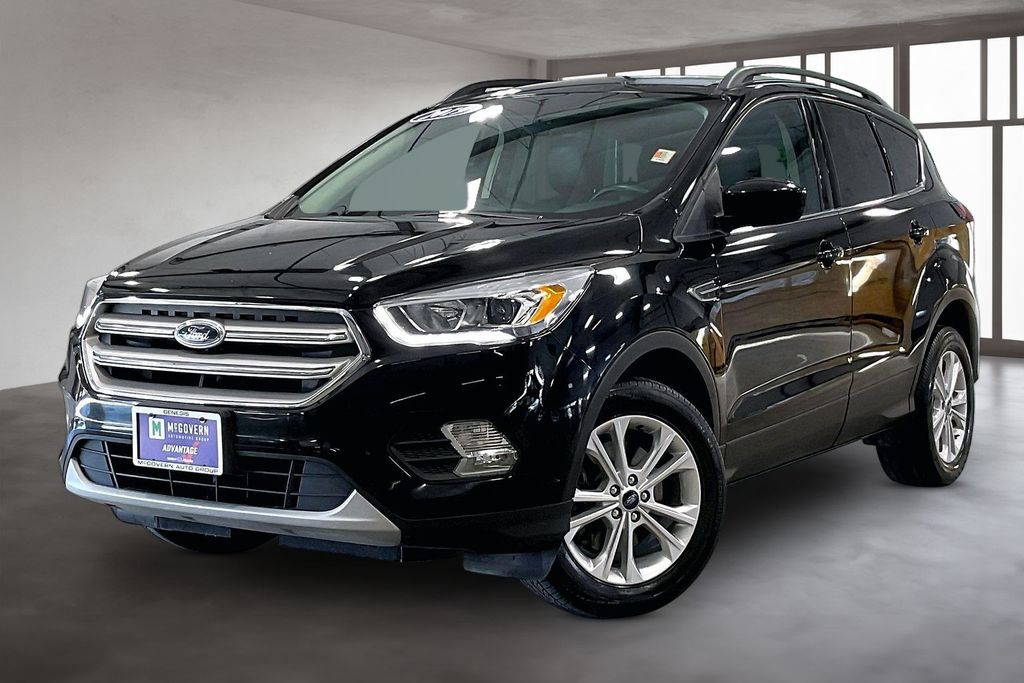 Agate Black Metallic 2019 Ford Escape SUV / Crossover All-Wheel Drive 6-Speed Automatic