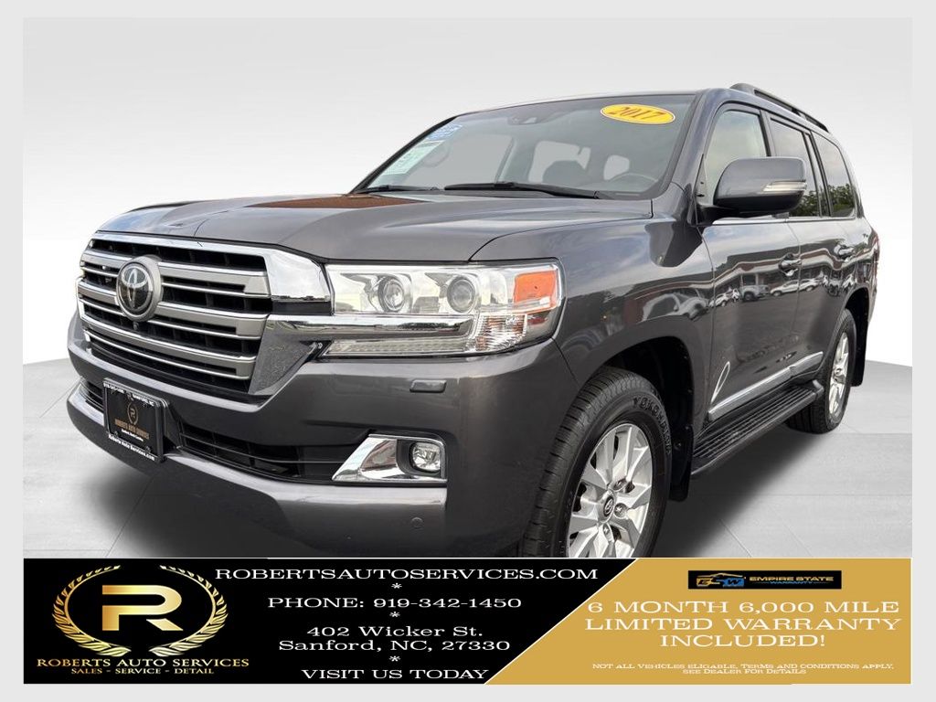 Magnetic Gray Metallic 2017 Toyota Land Cruiser SUV / Crossover All-Wheel Drive 8-Speed Automatic