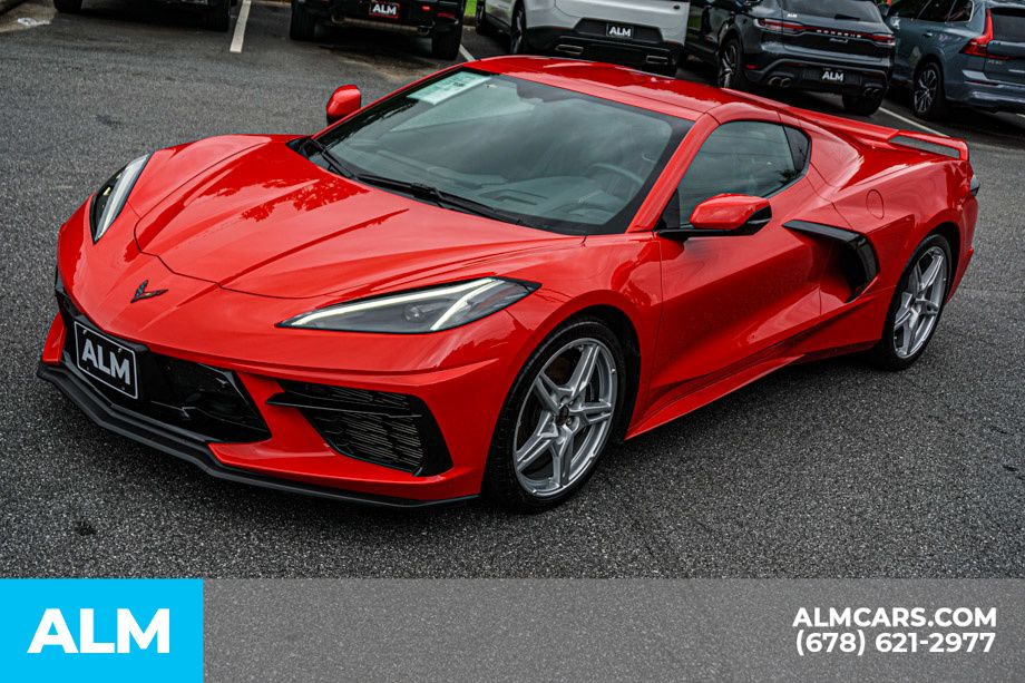 Used 2021 Red Chevrolet Stingray image 21