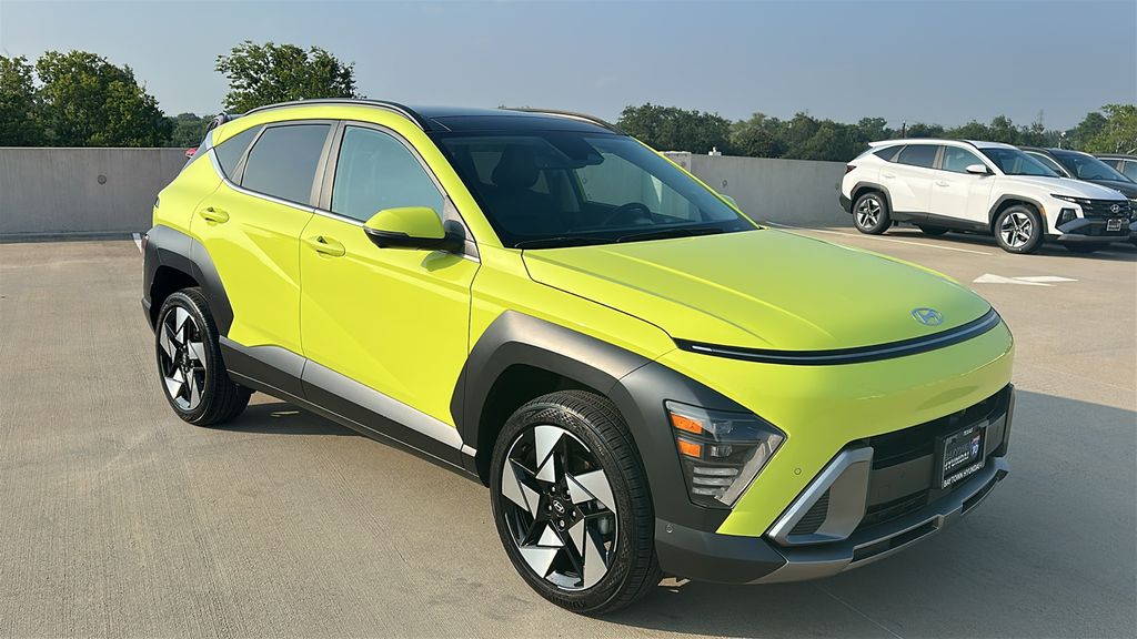 2024 Hyundai Kona Limited Yellow at Big Star Chrysler Jeep Dodge Ram 