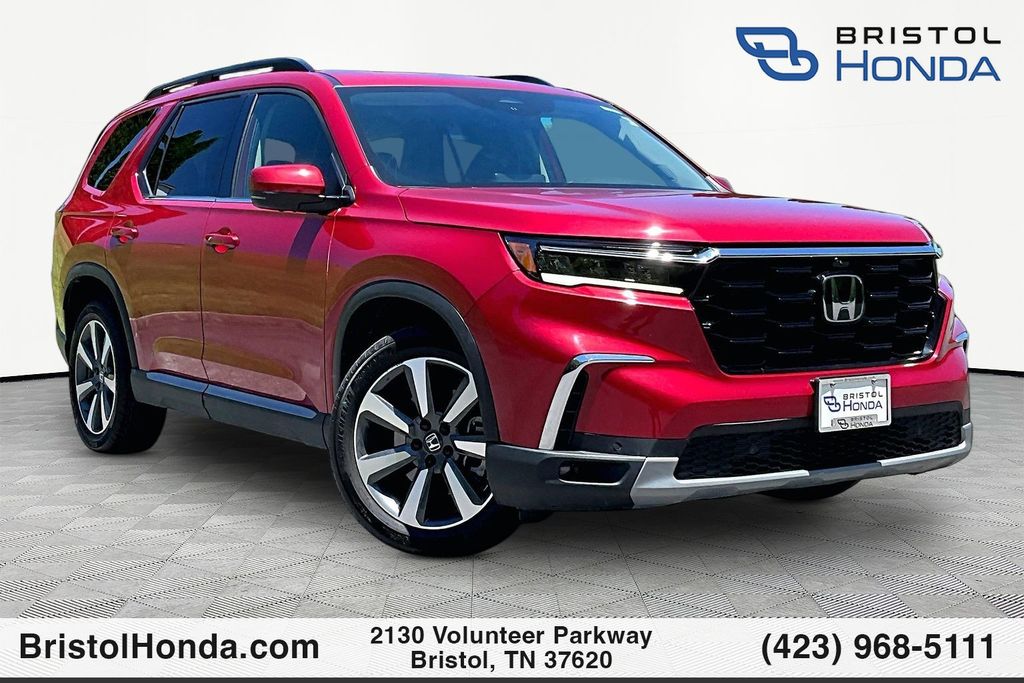 Radiant Red Metallic II 2023 Honda Pilot SUV / Crossover All-Wheel Drive Automatic