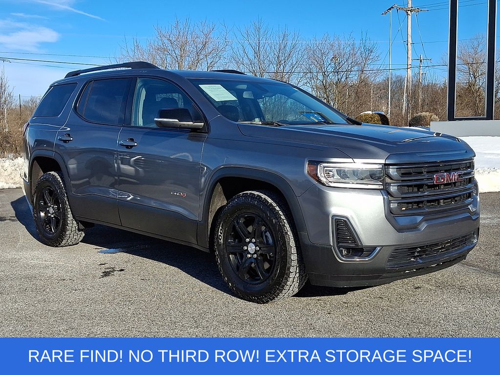 Gray (Satin Steel Metallic) 2020 GMC Acadia AT4 AWD SUV / Crossover Four-Wheel Drive 9-Speed Automatic