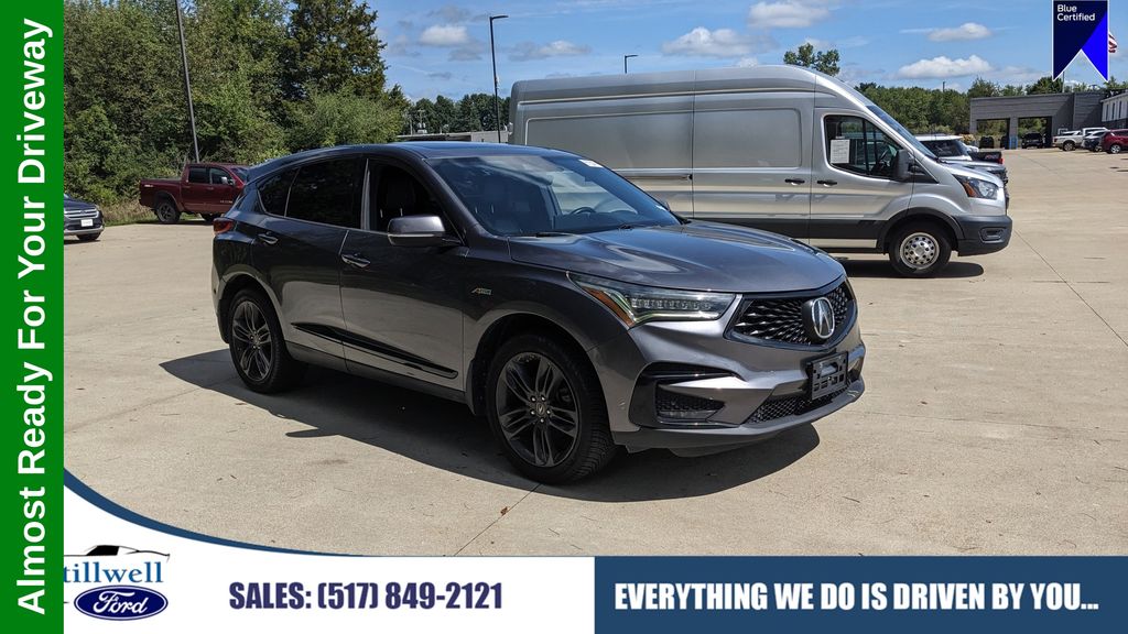 Gray 2019 Acura RDX SUV / Crossover All-Wheel Drive Automatic