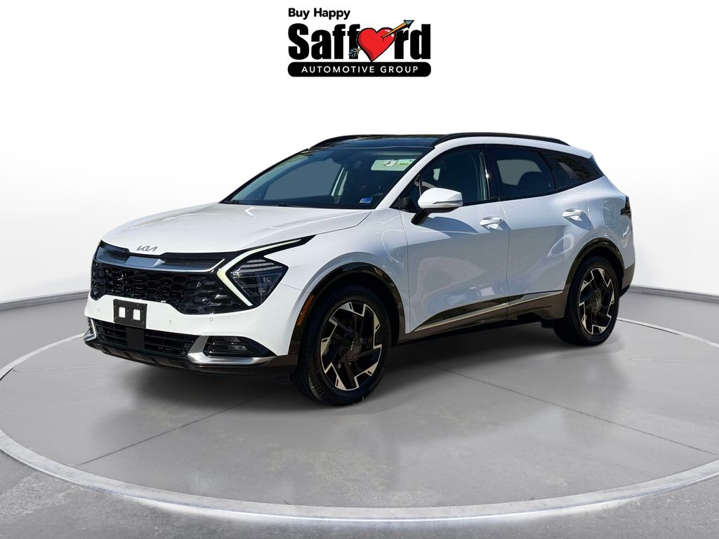 White Pearl 2025 Kia Sportage SUV / Crossover Front-Wheel Drive 8-Speed Automatic