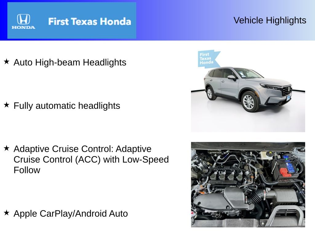 Used Car 2025 Honda Cr-v  Ex For Sale In Austin, Texas