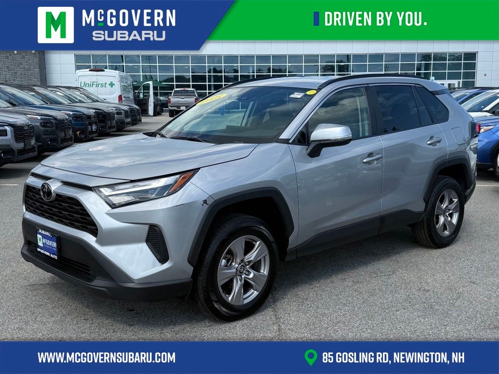 Silver Sky Metallic 2025 Toyota RAV4 SUV / Crossover All-Wheel Drive 8-Speed Automatic
