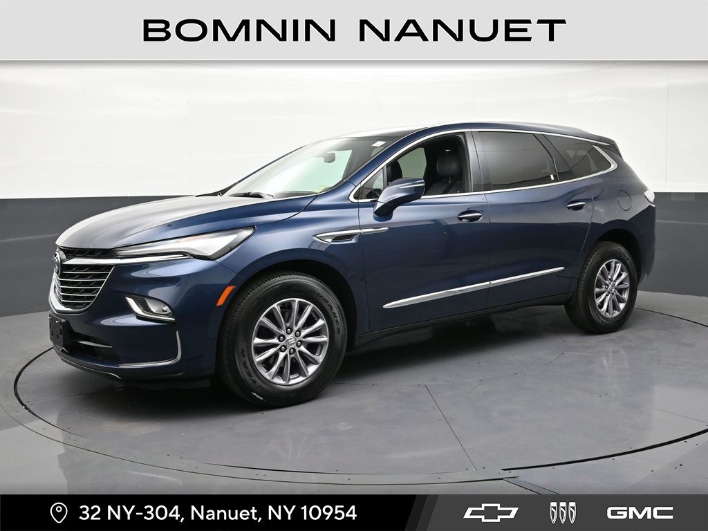 Blue Metallic 2024 Buick Enclave Essence AWD SUV / Crossover Four-Wheel Drive 9-Speed Automatic