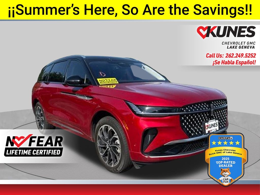 Red 2024 Lincoln Nautilus SUV / Crossover All-Wheel Drive 8-Speed Automatic