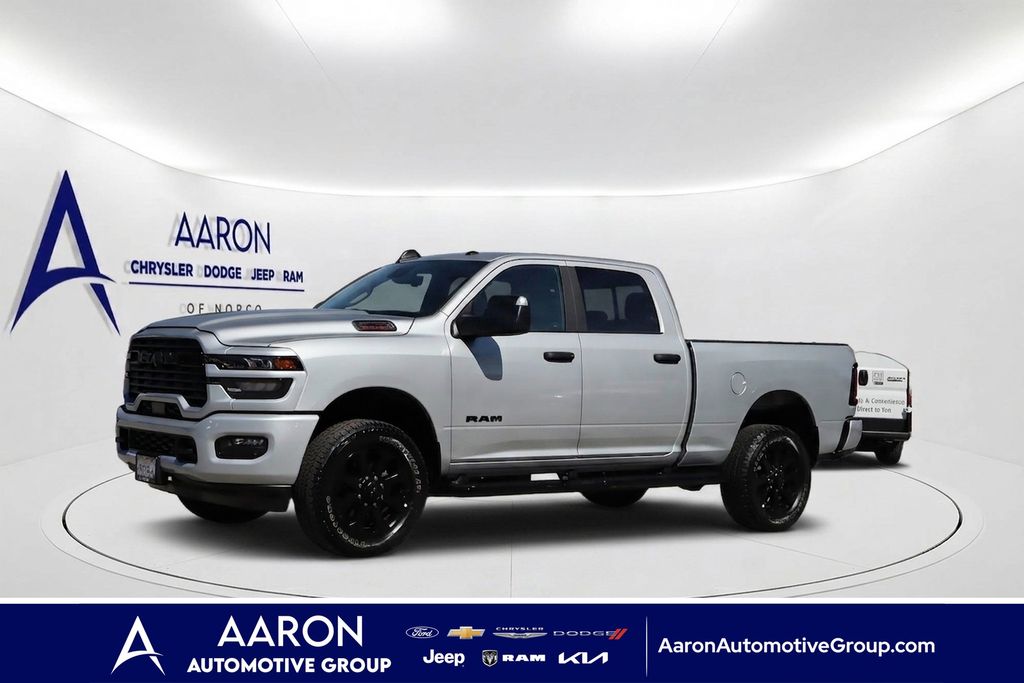 Silver 2026 RAM 2500 Pickup Truck Four-Wheel Drive 8-Speed Automatic