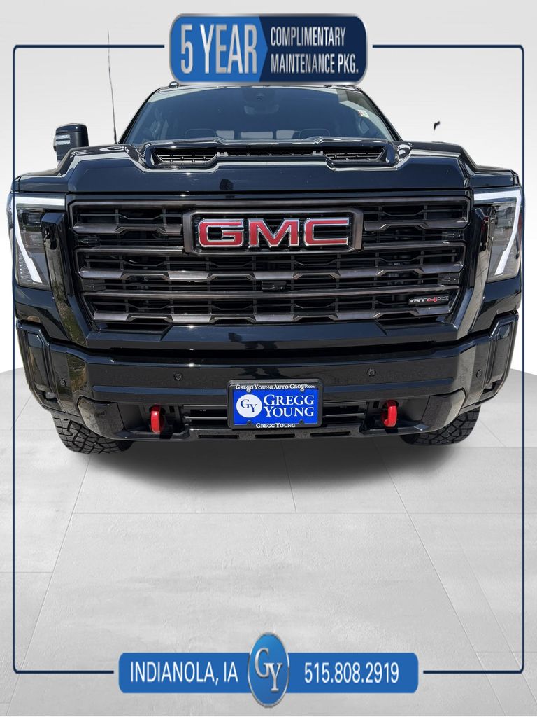 Onyx Black 2025 GMC Sierra 2500HD Pickup Truck Four-Wheel Drive Automatic
