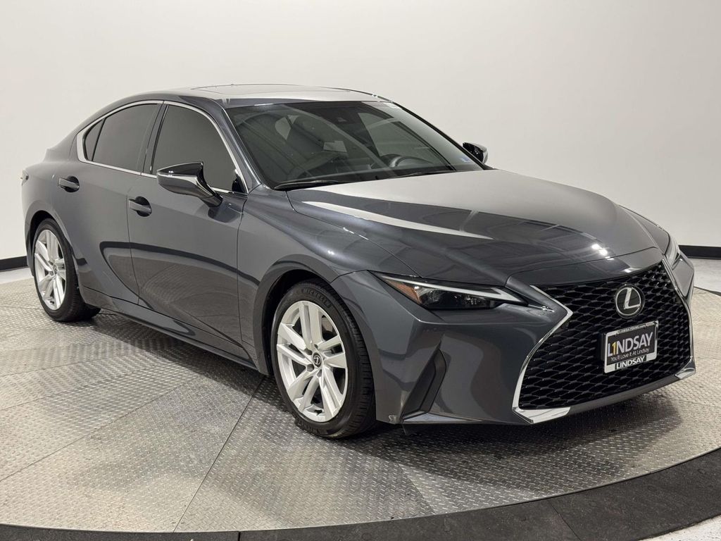 Cloudburst Gray 2024 Lexus IS 300 RWD Sedan Rear-Wheel Drive 8-Speed Automatic