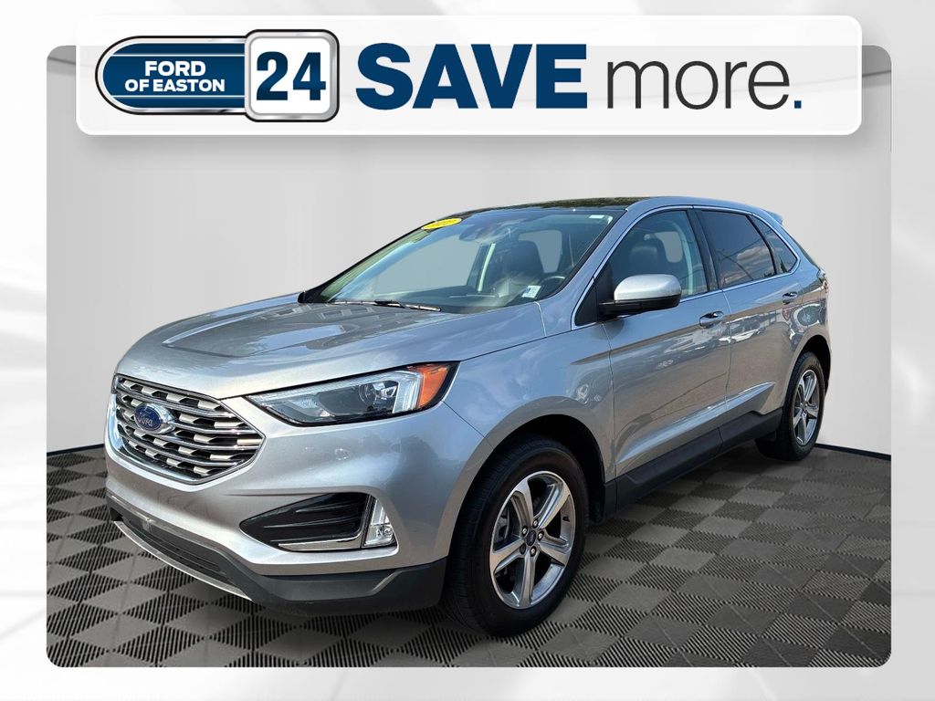 Silver Metallic 2022 Ford Edge SUV / Crossover All-Wheel Drive 8-Speed Automatic