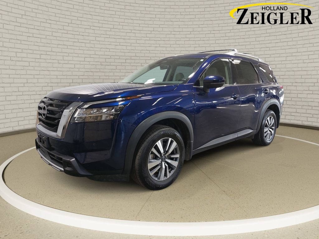 Deep Ocean Blue Pearl 2023 Nissan Pathfinder SL 4WD SUV / Crossover All-Wheel Drive 9-Speed Automatic