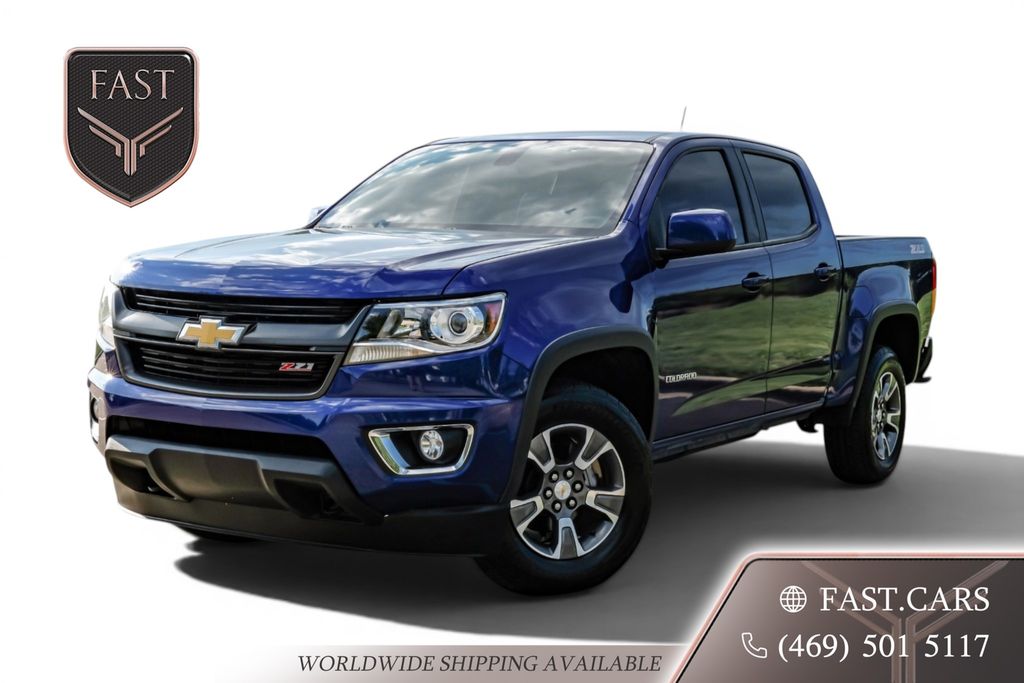 Laser Blue 2016 Chevrolet Colorado Pickup Truck Four-Wheel Drive 6-Speed Automatic