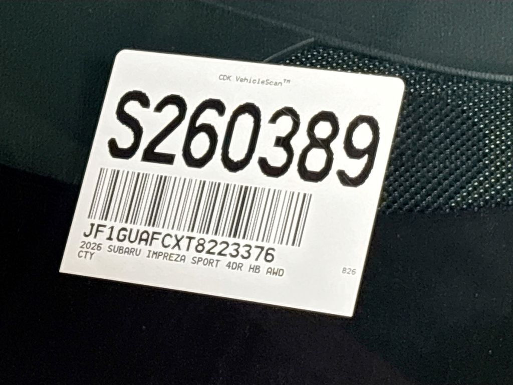 2026 Subaru Impreza Sport