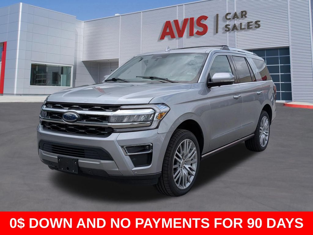 Iconic Silver Metallic 2024 Ford Expedition Limited 4WD SUV / Crossover Four-Wheel Drive Automatic