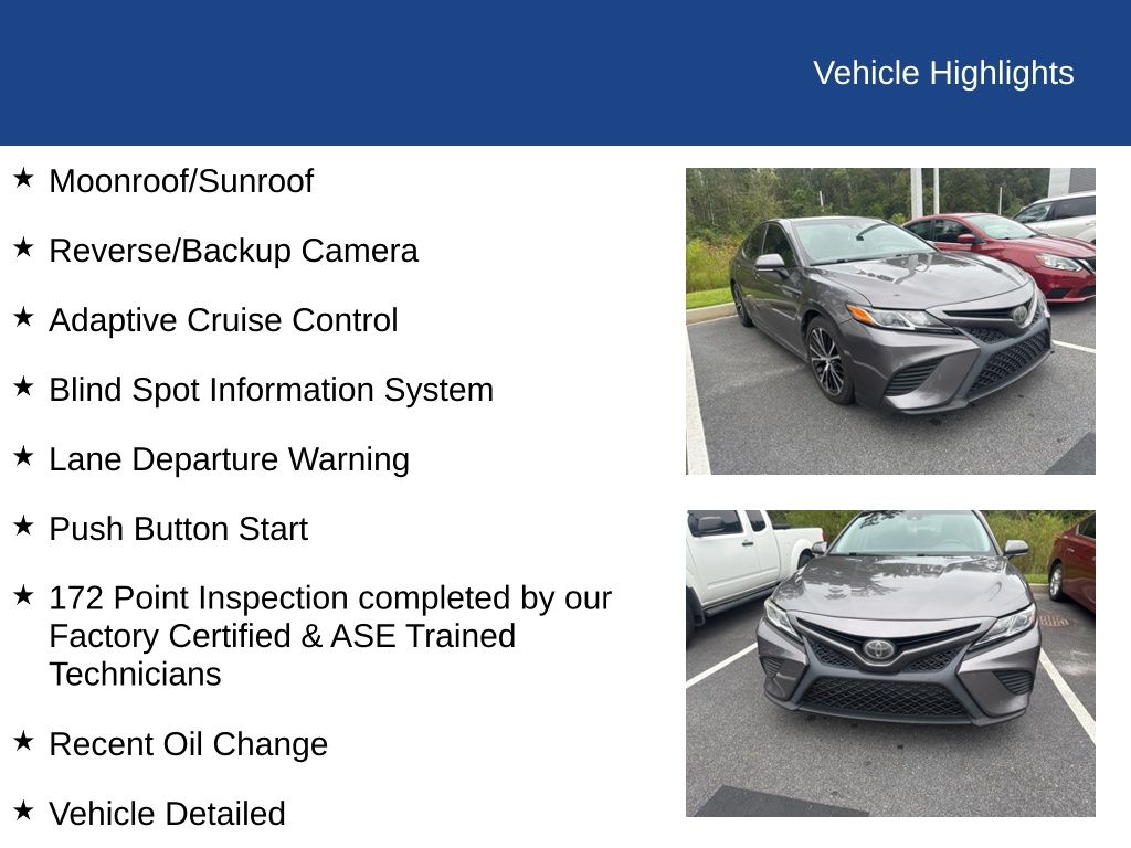 2018 Toyota Camry SE
