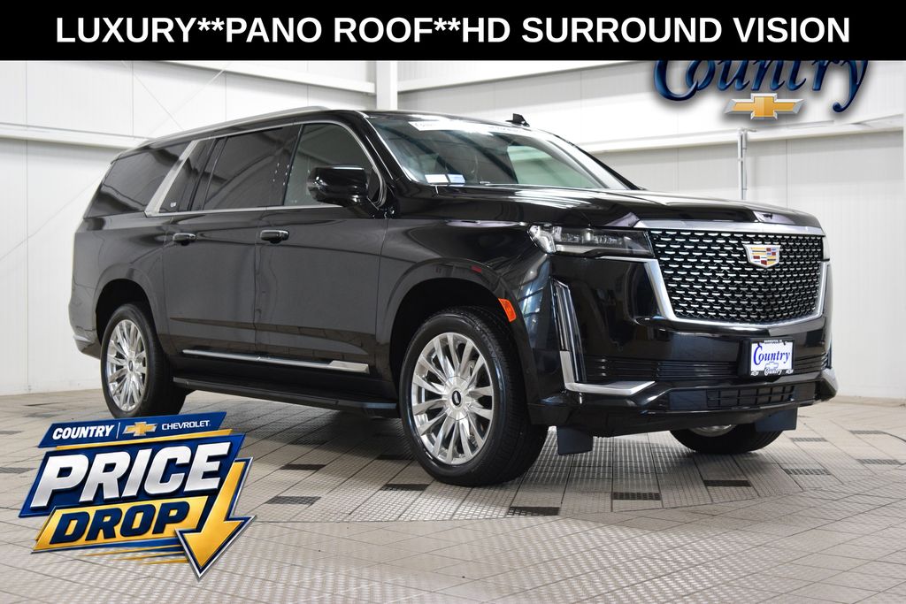 Black Raven 2024 Cadillac Escalade ESV SUV / Crossover Four-Wheel Drive Automatic