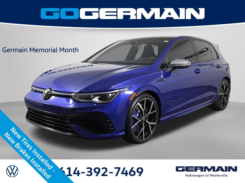 Lapiz Blue Metallic 2024 Volkswagen Golf R 4Motion Hatchback All-Wheel Drive 7-Speed Dual Clutch