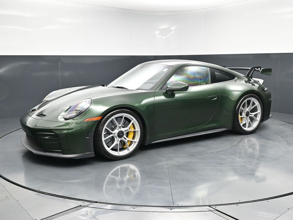 Green Metallic 2025 Porsche 911 GT3 Coupe RWD Coupe Rear-Wheel Drive 6-Speed Manual