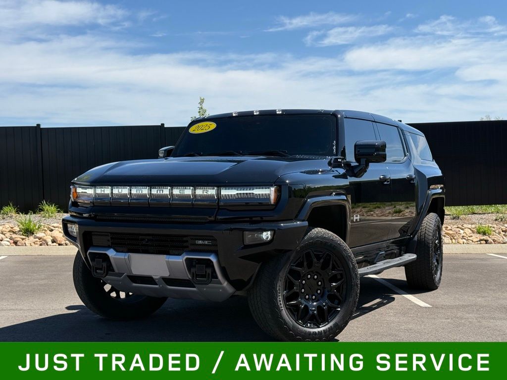 Void Black 2025 GMC Hummer EV SUV 2X AWD SUV / Crossover All-Wheel Drive 1-Speed Automatic