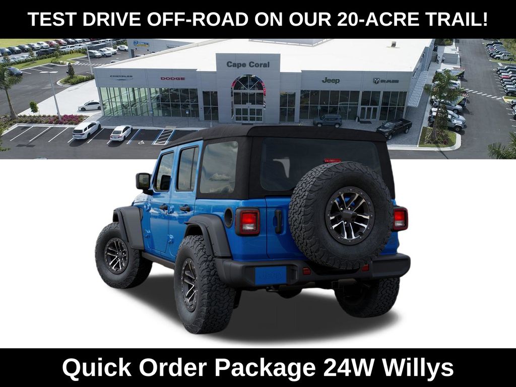 New 2026 Blue Jeep Willys image 2