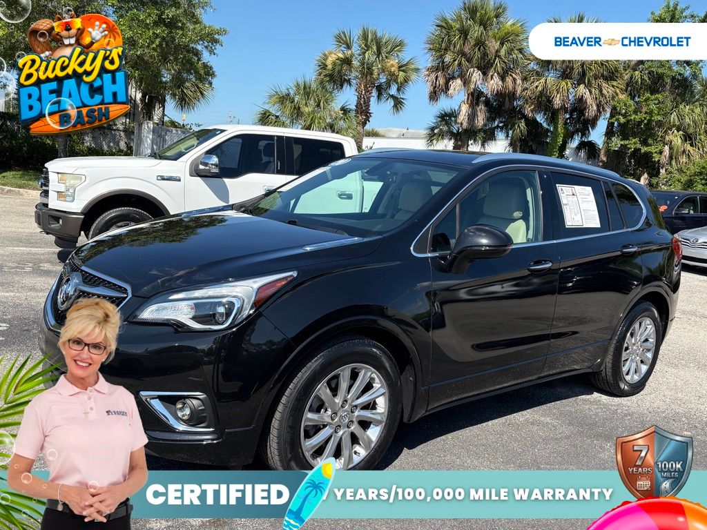Black (Ebony Twilight Metallic) 2020 Buick Envision Essence FWD SUV / Crossover Front-Wheel Drive 6-Speed Automatic