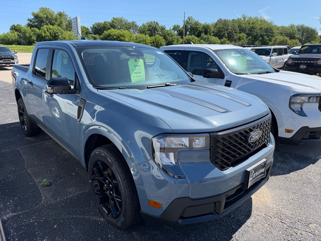 Blue (Azure Gray Metallic Tri-Coat) 2026 Ford Maverick Pickup Truck All-Wheel Drive 8-Speed Automatic