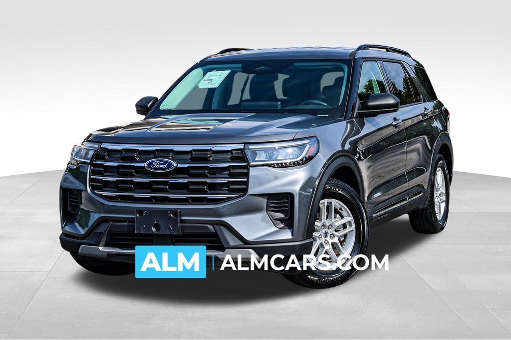 Gray Metallic 2025 Ford Explorer SUV / Crossover Rear-Wheel Drive Automatic