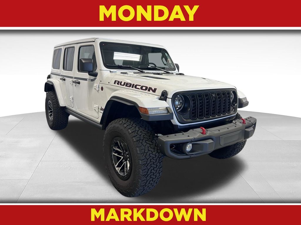 Bright White Clearcoat 2026 Jeep Wrangler SUV / Crossover Four-Wheel Drive 8-Speed Automatic