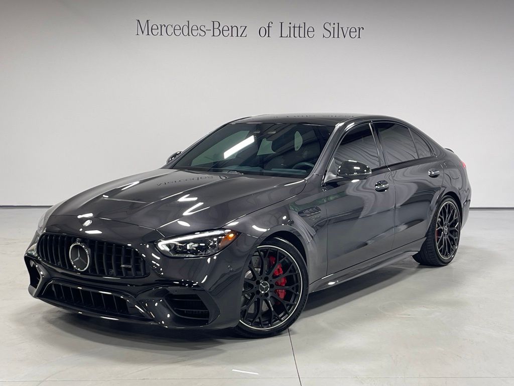 Gray 2024 Mercedes-Benz C-Class Sedan All-Wheel Drive 9-Speed Automatic