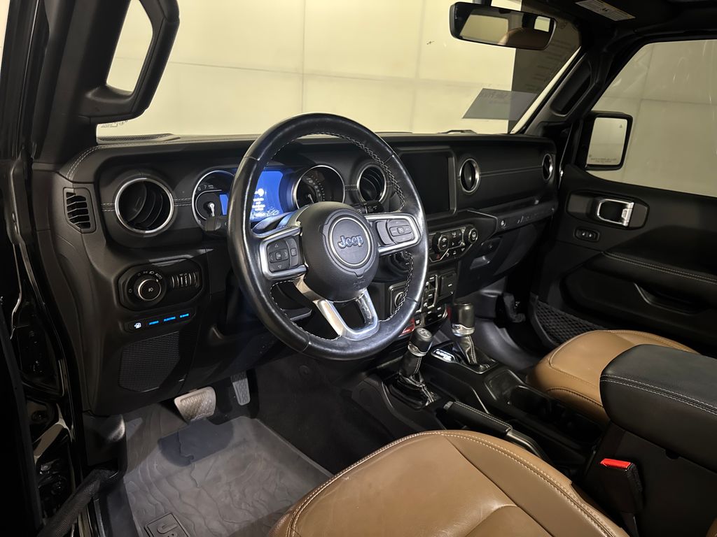 Certified Used 2021 Black Jeep Unlimited Rubicon 4xe image 6