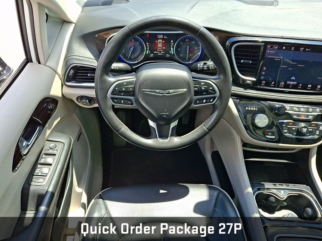 2023 Chrysler Pacifica Limited White at Klick Lewis Buick Chevrolet