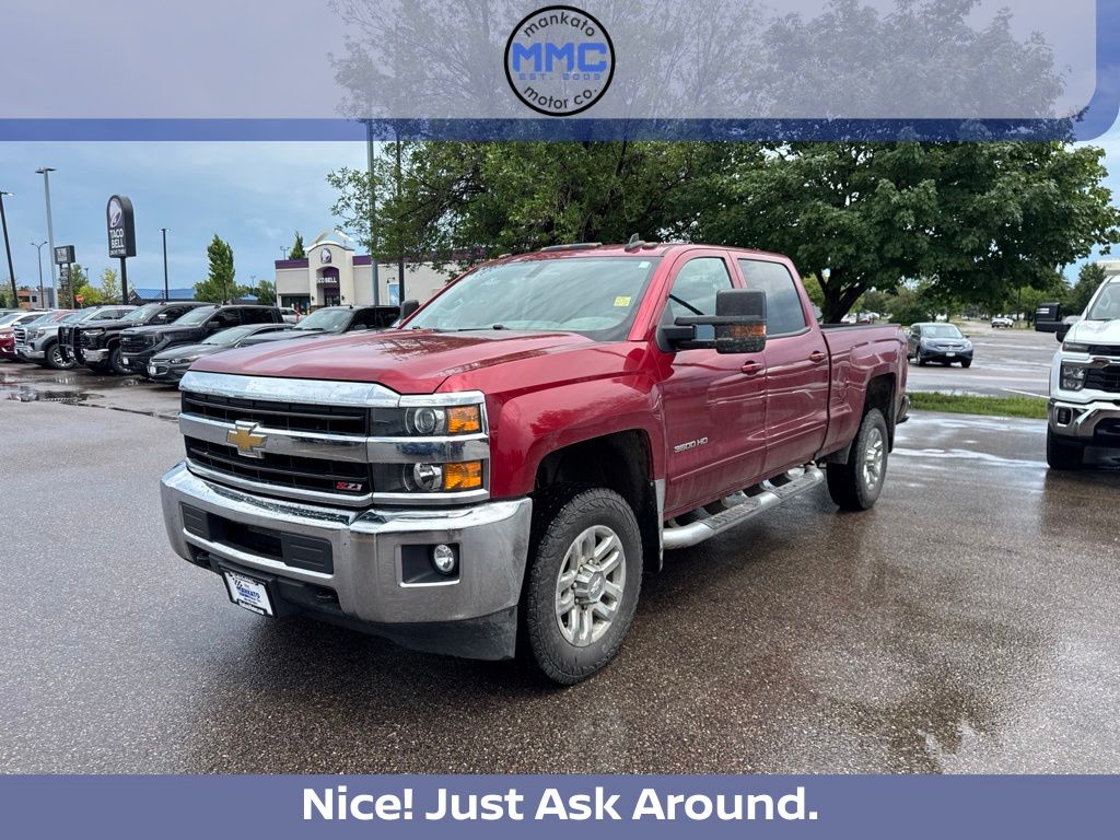 Red Tintcoat 2018 Chevrolet Silverado 3500HD Pickup Truck Four-Wheel Drive 6-Speed Automatic Overdrive