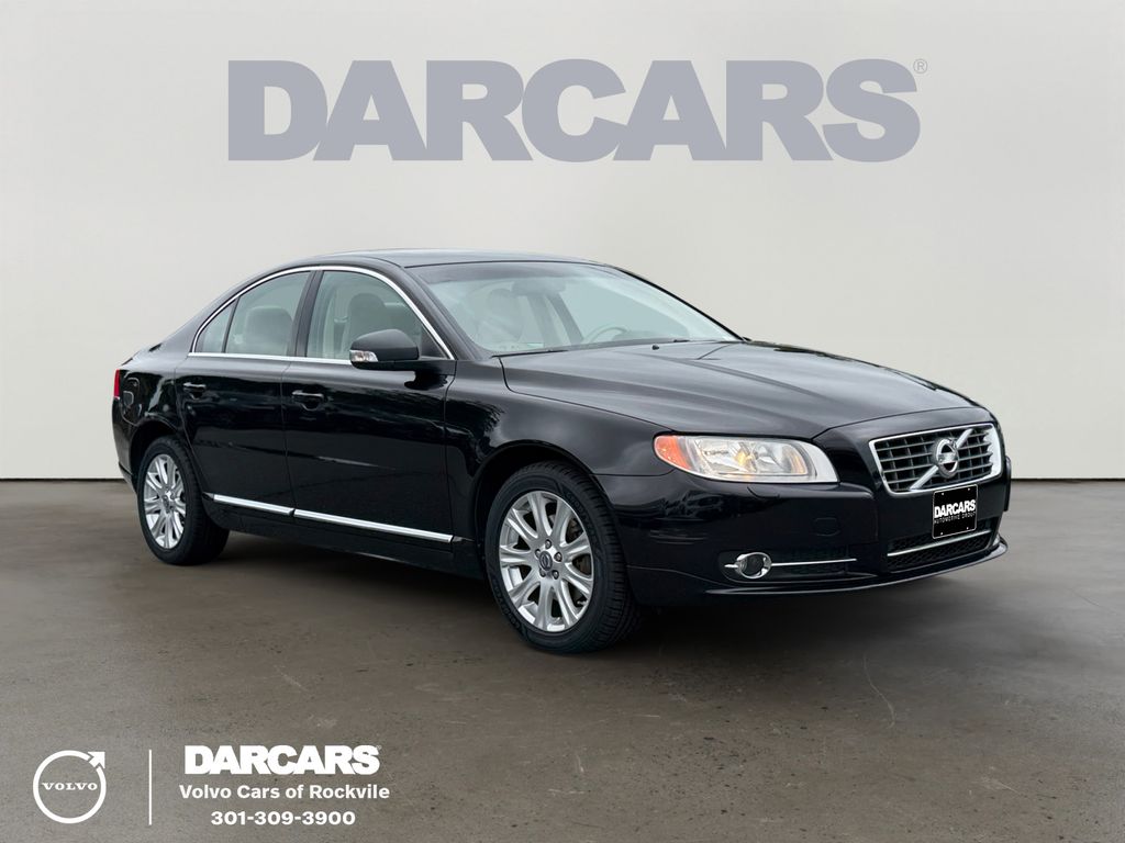 Ember Black 2011 Volvo S80 Sedan Front-Wheel Drive 6-Speed Automatic