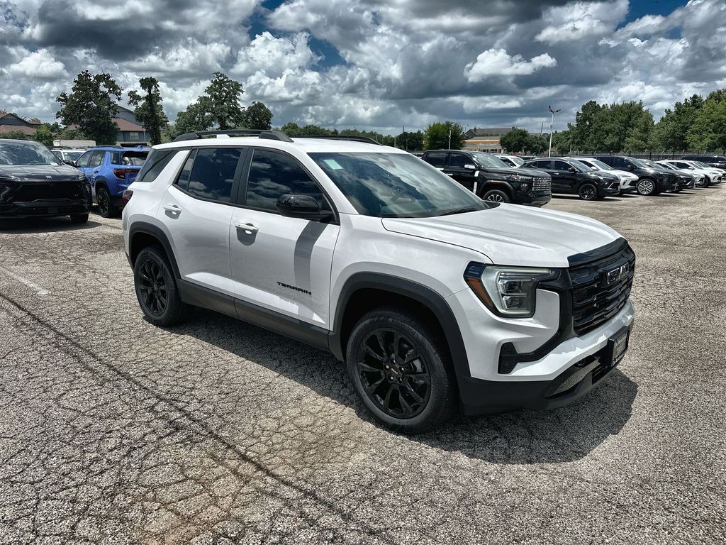Summit White 2026 GMC Terrain Elevation FWD SUV / Crossover Front-Wheel Drive Continuously Variable Transmission