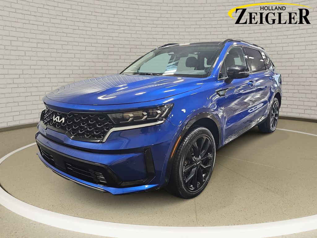 Sapphire Blue 2023 Kia Sorento SUV / Crossover All-Wheel Drive 8-Speed Dual Clutch