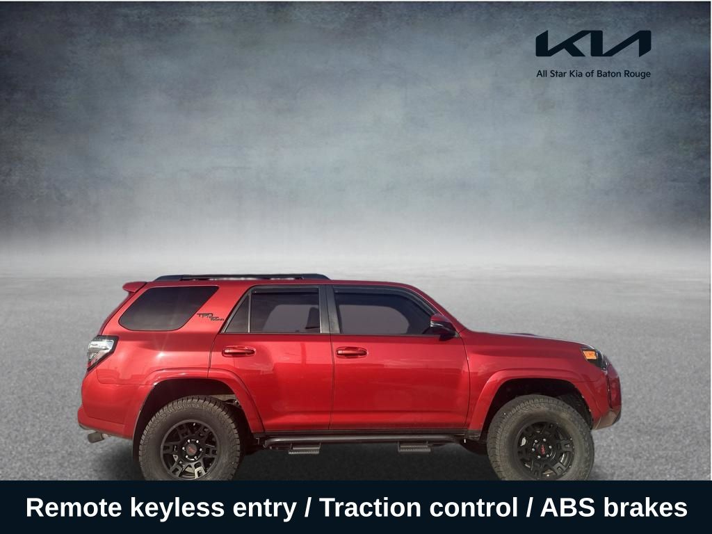Barcelona Red Metallic 2019 Toyota 4Runner TRD Off-Road Premium 4WD SUV / Crossover Four-Wheel Drive 5-Speed Automatic Overdrive