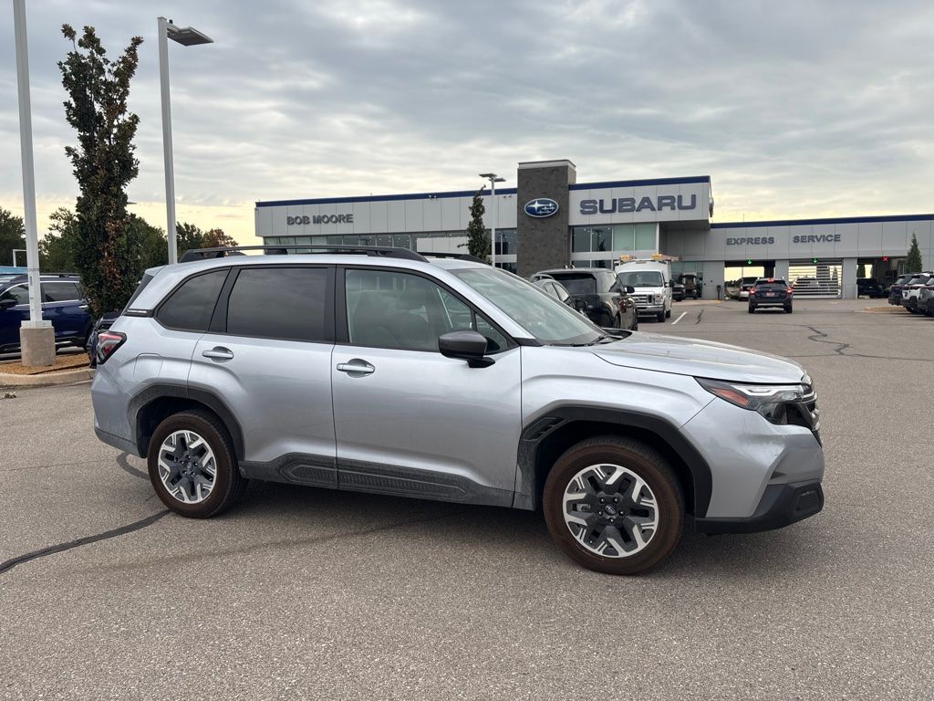 Ice Silver Metallic 2026 Subaru Forester SUV / Crossover All-Wheel Drive Continuously Variable Transmission