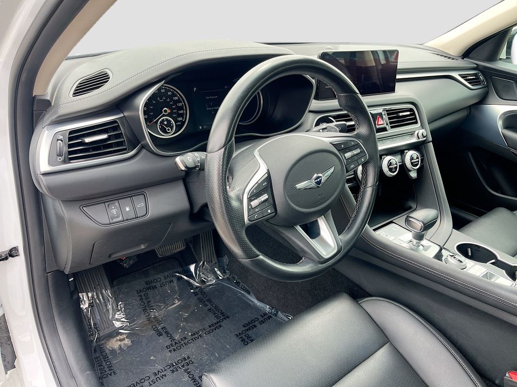 2022 Genesis G70 2.0T White at Genesis of Spring