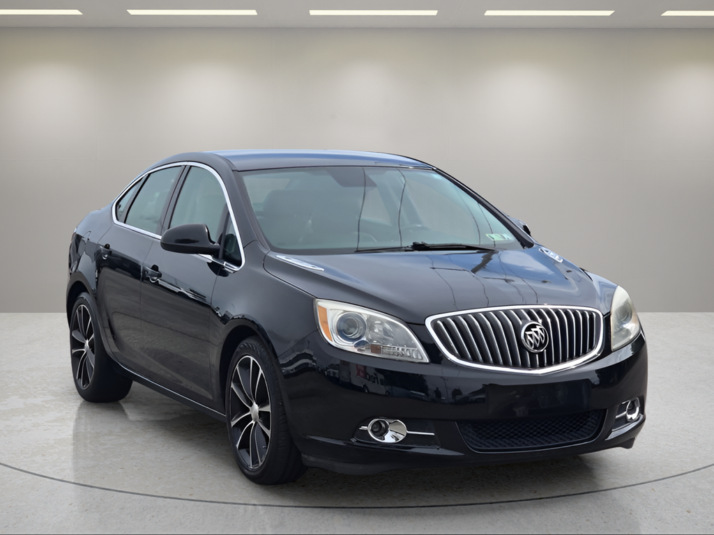 Black (Ebony Twilight Metallic) 2016 Buick Verano Sedan Front-Wheel Drive 6-Speed Automatic Overdrive