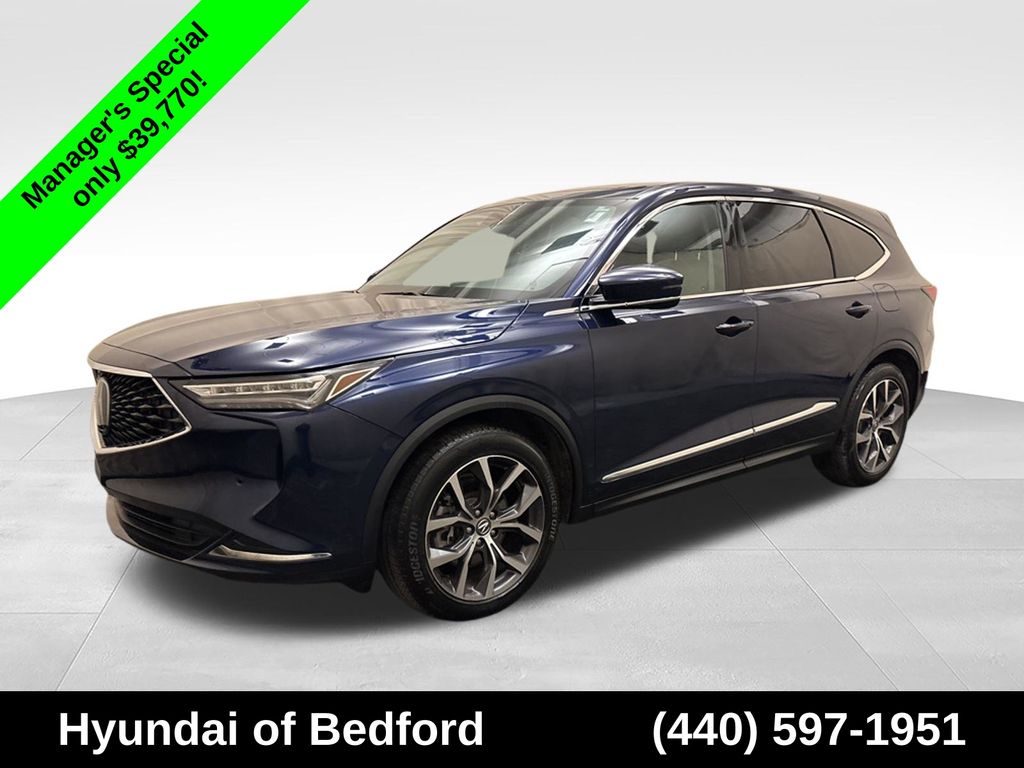 Fathom Blue Pearl 2023 Acura MDX SUV / Crossover All-Wheel Drive Automatic