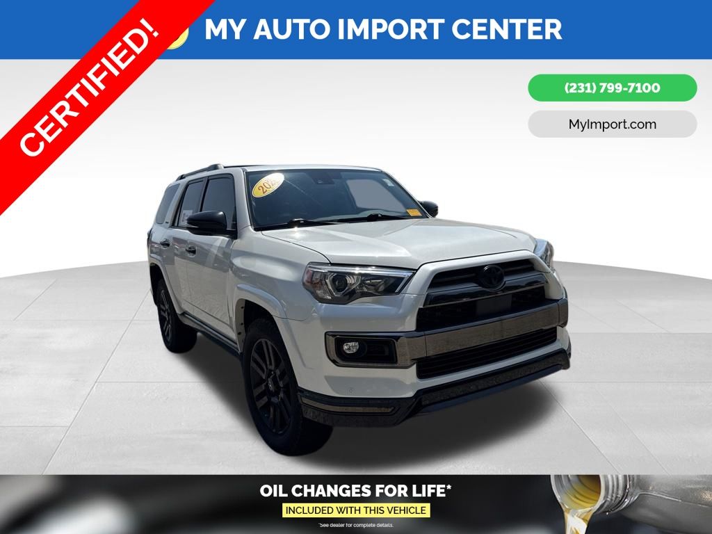 White (Blizzard Pearl) 2021 Toyota 4Runner SUV / Crossover All-Wheel Drive 5-Speed Automatic Overdrive