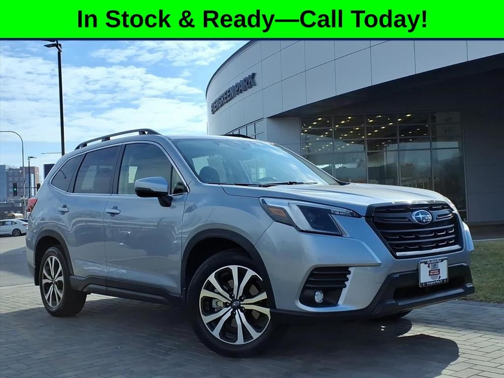 Ice Silver Metallic 2024 Subaru Forester Limited Crossover AWD SUV / Crossover All-Wheel Drive Continuously Variable Transmission
