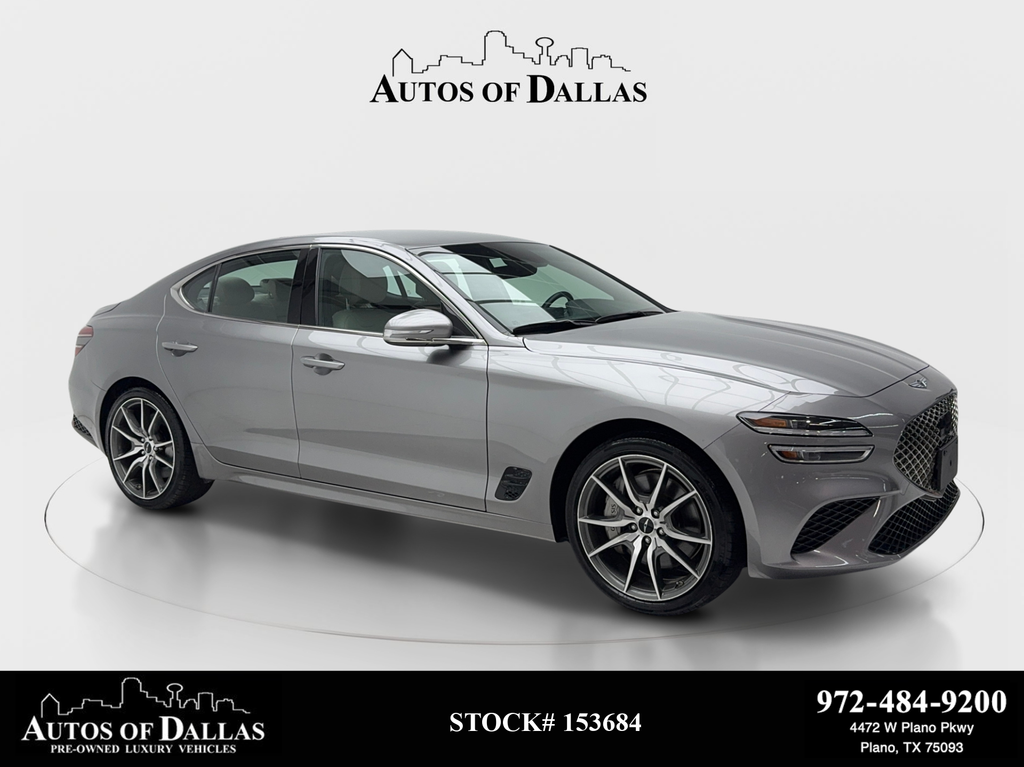 Savile Silver 2025 Genesis G70 Sedan Rear-Wheel Drive 8-Speed Automatic