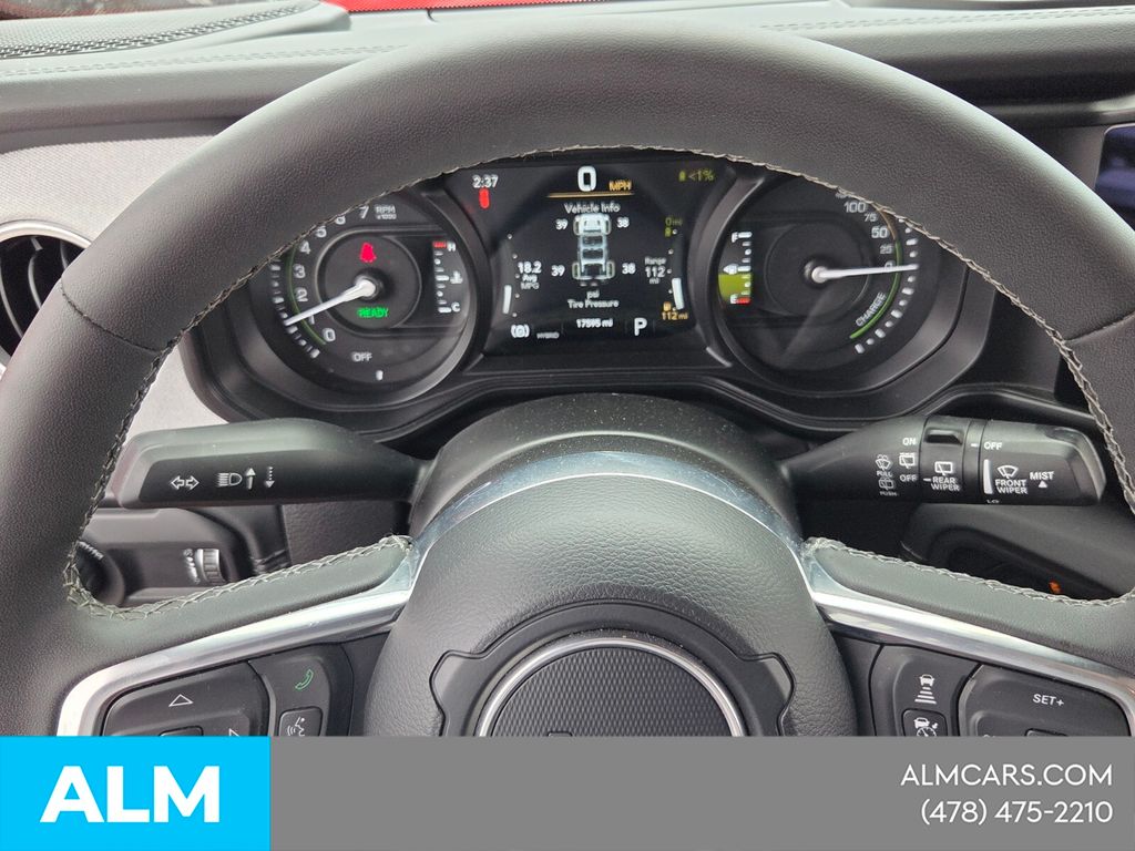 Used 2025 Red Jeep Sahara 4xe image 23