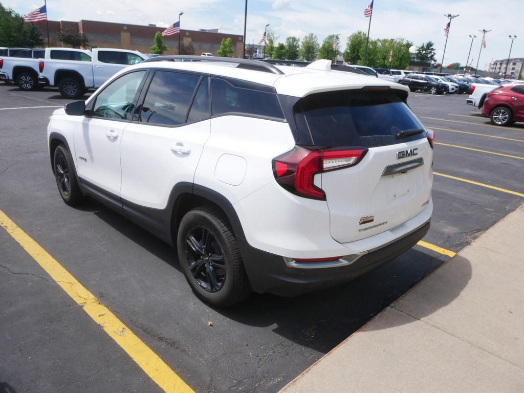2022 Summit White GMC Terrain AT4 AWD SUV
