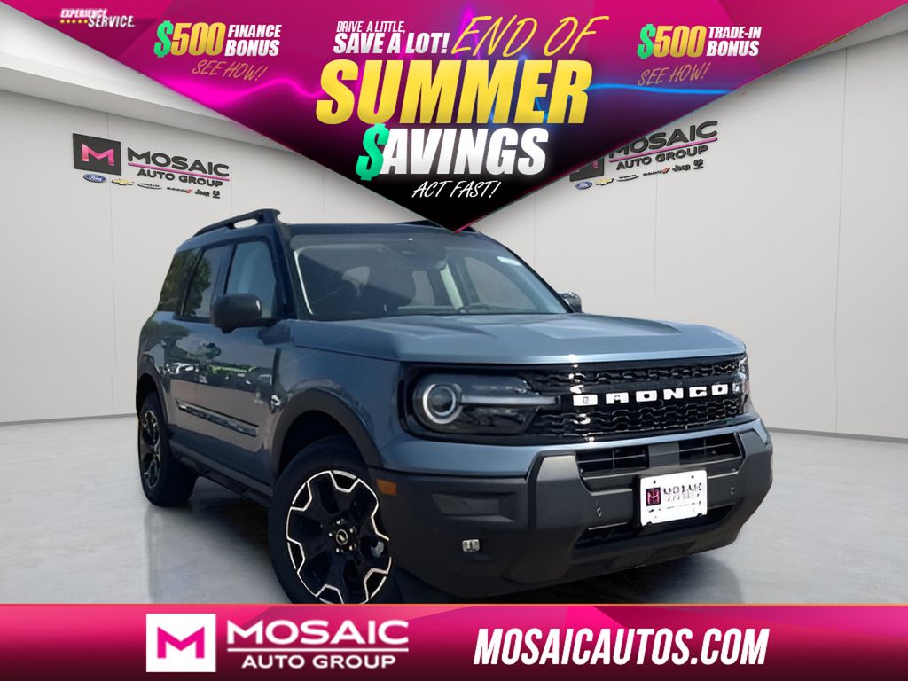 New 2025 Ford Bronco Sport Outer Banks SUVs